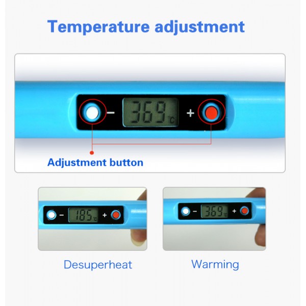 SUNSHINE κολλητήρι SL-936D με LED φωτισμό, 80W, 180~480 °C - SUNSHINE