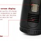SUNSHINE πιστόλι θερμού αέρα RS-1800D, 2 ταχύτητες, LCD, 1800W, μαύρο