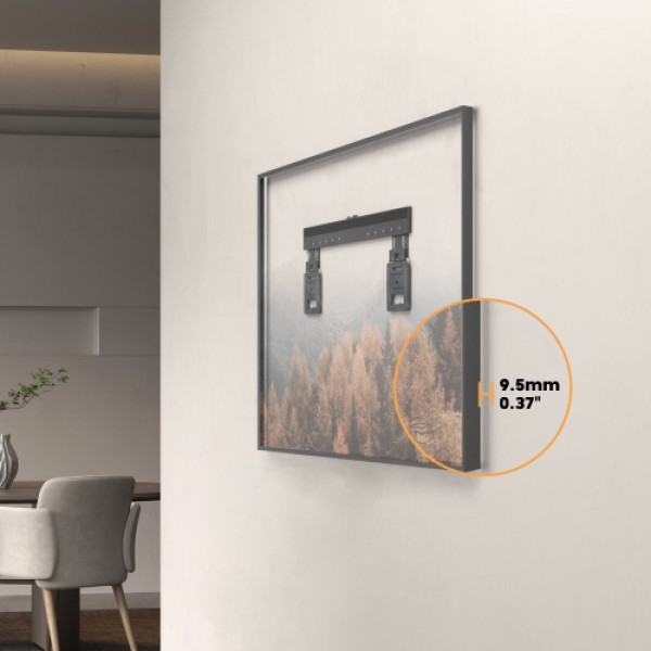 BRATECK επιτοίχια βάση τηλεόρασης LED-1948, 43-100", έως 75kg, ultra slim, fixed - Εικόνα & Ήχος