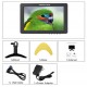 POWERTECH οθόνη LED PT-1108 8" 1024x768, IPS, HDMI/VGA/AV/BNC/USB, μαύρη