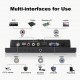 POWERTECH οθόνη LED PT-1108 8" 1024x768, IPS, HDMI/VGA/AV/BNC/USB, μαύρη