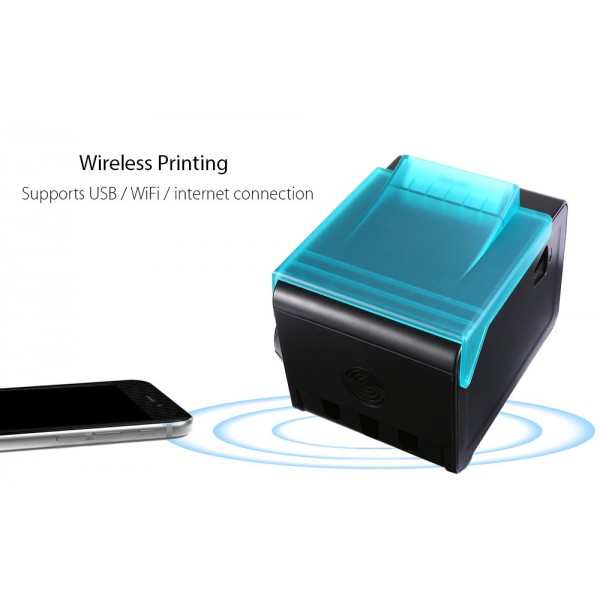 POWERTECH θερμικός εκτυπωτής κουζίνας PT-1107, USB/Bluetooth/Ethernet/WiFi/Serial - Εκτυπωτές - Πολυμηχανήματα