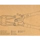 DELI κόφτης σύρματος DL2688, 350mm, 56HRC