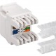 GOOBAY Keystone module RJ45 CAT 6 95740, UTP, 250MHz, λευκό