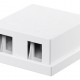 GOOBAY Keystone κυτίο 79366 για 2 θύρες δικτύου, 61.42mm, λευκό