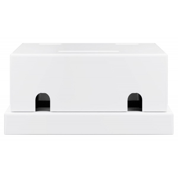 GOOBAY Keystone κυτίο 79366 για 2 θύρες δικτύου, 61.42mm, λευκό - Διάφορα Δικτύου