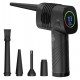 GOOBAY ηλεκτρικό air duster 61667, LED οθόνη, 46.8W, 2000mAh, μαύρο