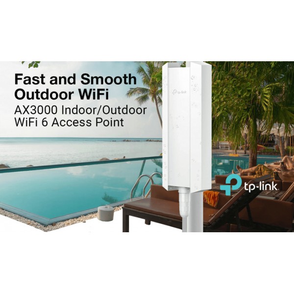 TP-LINK access point EAP650-Outdoor, WiFi 6, Mesh, AX3000, Ver. 1.0 - tp-link