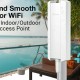 TP-LINK access point EAP650-Outdoor, WiFi 6, Mesh, AX3000, Ver. 1.0