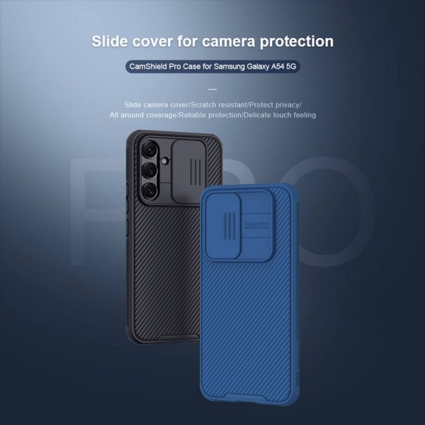 NILLKIN θήκη CamShield Pro για Samsung Galaxy A54 5G, μαύρη - NILLKIN