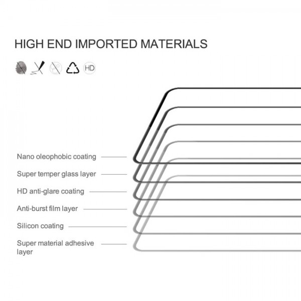 NILLKIN tempered glass 2.5D CP+PRO, Samsung A03/A03S/A02S/A03 Core/A025G - Tempered Glass