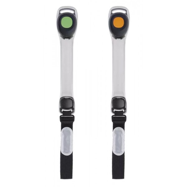 EMOS LED armband P4713, 2 λειτουργίες, 10lm, πράσινο & πορτοκαλί, 1τμχ - Αξεσουάρ Ποδηλάτου
