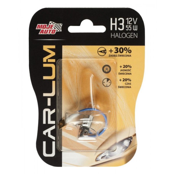 MOJE AUTO λάμπα αυτοκινήτου 91-002, H3, αλογόνου, 12V, 55W - MOJE AUTO
