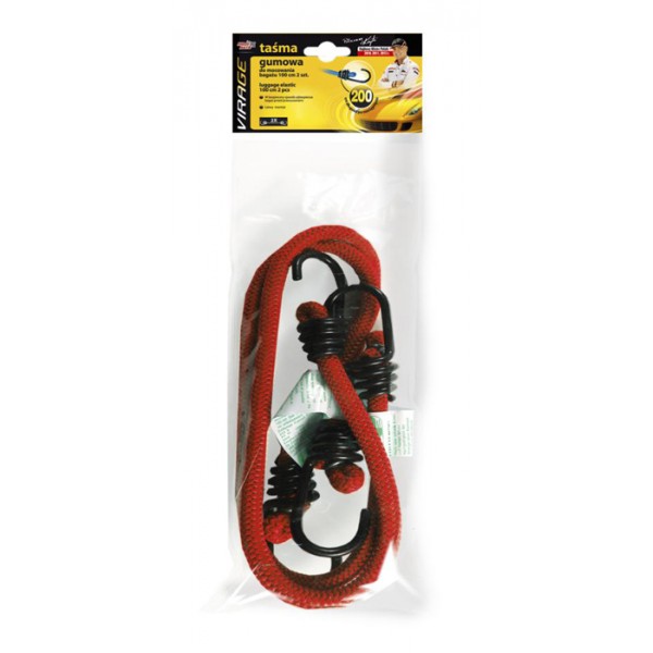 MOJE AUTO ελαστικός ιμάντας πρόσδεσης φορτίου 93-005, 100cm, 2τμχ - MOJE AUTO