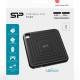 SILICON POWER εξωτερικός SSD PC60, 2TB, USB 3.2, 540-500MB/s, μαύρος