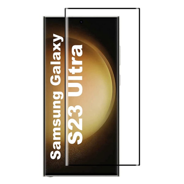 POWERTECH tempered glass 3D TGC-0630 για Samsung S23 Ultra, full glue - Tempered Glass