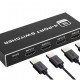 HDMI switch CAB-H149 με τηλεχειριστήριο, 4 σε 1, 8K/60Hz, μαύρο
