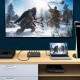HDMI switch CAB-H149 με τηλεχειριστήριο, 4 σε 1, 8K/60Hz, μαύρο