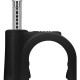 GOOBAY ρόκα στήριξης καλωδίων 64681, 8mm, μαύρο, 100τμχ