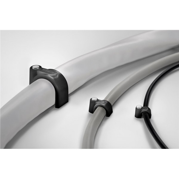 GOOBAY ρόκα στήριξης καλωδίων 64681, 8mm, μαύρο, 100τμχ - Τακτοποίηση Καλωδίων
