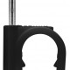 GOOBAY ρόκα στήριξης καλωδίων 64683, 10mm, μαύρο, 100τμχ