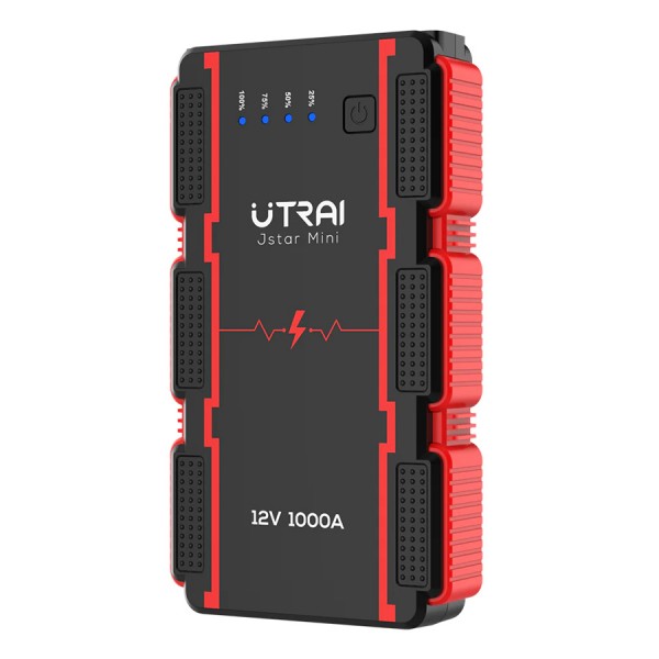 UTRAI εκκινητής μπαταρίας αυτοκινήτου JS-Mini με φακό, 12V/1000A, 13000mah - UTRAI