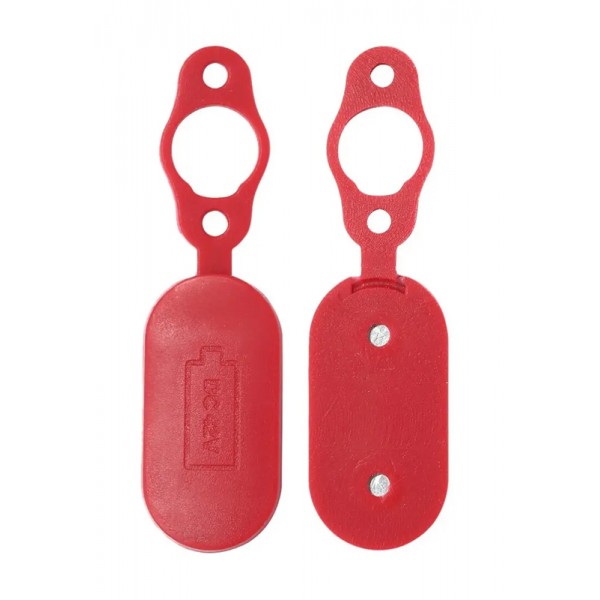 Κάλυμμα σιλικόνης θύρας φόρτισης για πατίνι Xiaomi 1S/Pro/Pro 2, κόκκινο - UNBRANDED