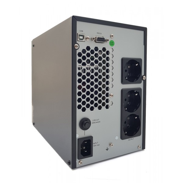 POWERTECH UPS On Line PT-1000, 1000VA/700WATT - UPS - Σταθεροποιητές