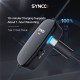 SYNCO μικρόφωνο Lav-S6M2, clip-on, omnidirectional, 3.5mm, 400mAh, μαύρο
