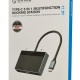 ORICO docking station DM-5P, 5 θυρών, USB-C σύνδεση, 100W PD, 4K, μαύρο