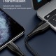 USAMS καλώδιο Lightning σε USB US-SJ371, 2A, 1m, μαύρο