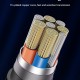 USAMS καλώδιο Lightning σε USB US-SJ371, 2A, 1m, μαύρο