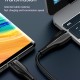 USAMS καλώδιο USB-C σε USB US-SJ372, 2A, 1m, λευκό