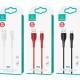 USAMS καλώδιο USB-C σε USB US-SJ372, 2A, 1m, λευκό