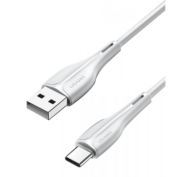 USAMS καλώδιο USB-C σε USB US-SJ372, 2A, 1m, λευκό - USAMS