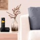 PHILIPS ασύρματο τηλέφωνο D2651B-34, με ελληνικό μενού, μαύρο