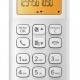 PHILIPS ασύρματο τηλέφωνο D1601W-34, με ελληνικό μενού, λευκό
