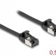 DELOCK καλώδιο δικτύου 80182, CAT 8.1 U/FTP, 40Gbps, 0.50m, μαύρο