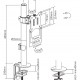 BRATECK βάση γραφείου οθόνης LDT57-C01, 17-32", έως 9kg