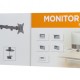 BRATECK βάση γραφείου οθόνης LDT66-C012, 17-32", έως 9kg