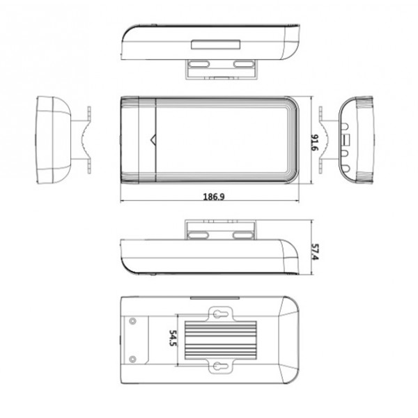 HIKVISION outdoor wireless CPE DS-3WF02C-5AC/O, 867Mbps 5GHz, 12dBi - Δικτυακά