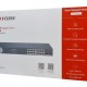 HIKVISION Managed switch DS-3E1518P-SI, 16x PoE & 2x SFP ports, 1000Mbps