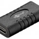 GOOBAY αντάπτορας USB-C 45401, θηλυκό σε θηλυκό, 5Gbit/s, 60W, μαύρος