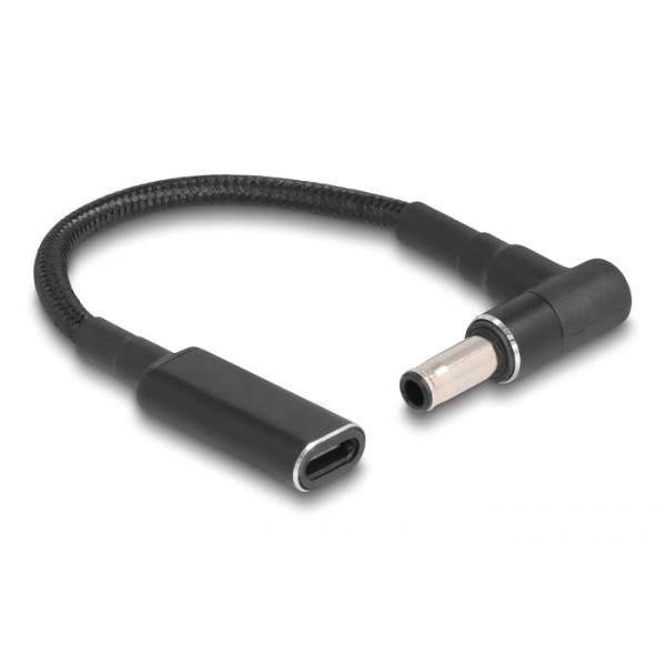 POWERTECH καλώδιο τροφοδοσίας CAB-UC066, USB-C σε Samsung 5.5x3mm, μαύρο - Φορτιστές Laptop