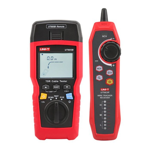 UNI-T tester καλωδίων δικτύου UT685B KIT, TDR - UNI-T