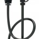POWERTECH καλώδιο δικτύου PTR-0144 Cat 6a U/UTP, copper, slim, 3m, μαύρο