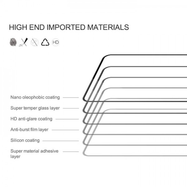 NILLKIN tempered glass 2.5D CP+PRO για Samsung Galaxy A24 - Tempered Glass