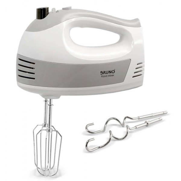 BRUNO μίξερ χειρός BRN-0110, 500W, 5 ταχύτητες & turbo, λευκό - Σύγκριση Προϊόντων