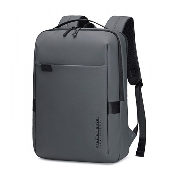 ARCTIC HUNTER τσάντα πλάτης B00574 με θήκη laptop 15.6", 10L, γκρι - ARCTIC HUNTER