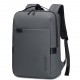 ARCTIC HUNTER τσάντα πλάτης B00574 με θήκη laptop 15.6", 10L, γκρι